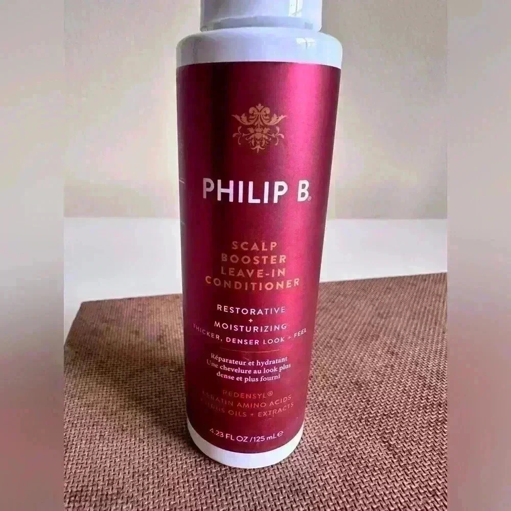 NEW PHILIP B SCALP BOOSTER LEAVE-IN CONDITIONER -125ML